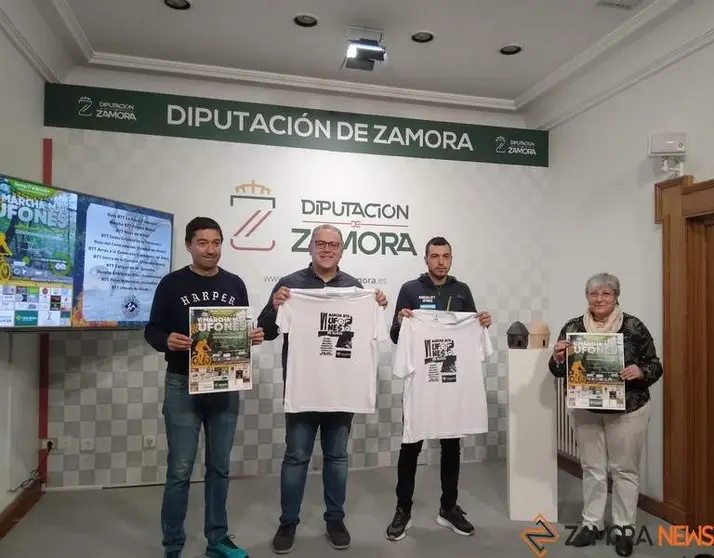 Presentación de la Marcha en la Diputación de Zamora