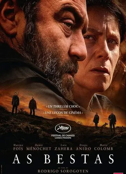 Cartel de "As Bestas". Foto FilmAffinity