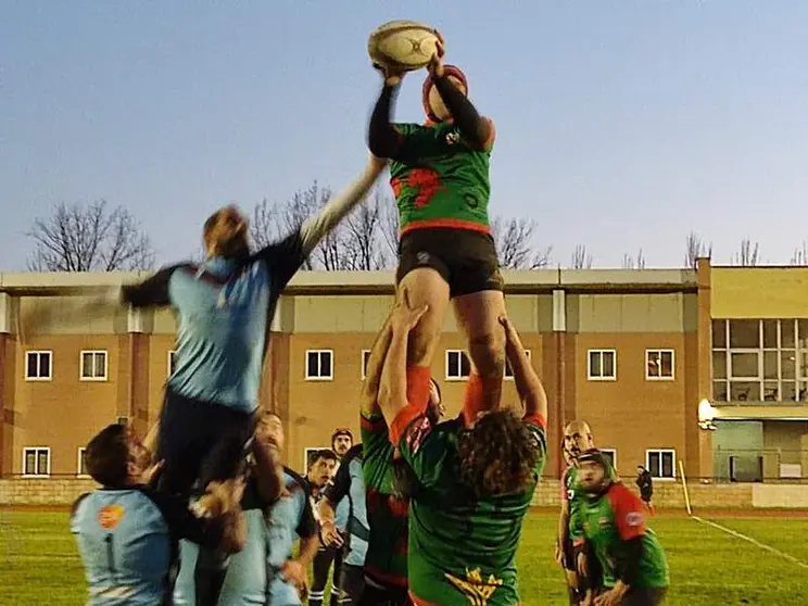 Zamora Rugby Club ante el Aranda en la Ciudad Deportiva Imagen de archivo