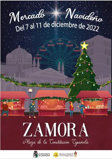 Cartel Mercado Navideño