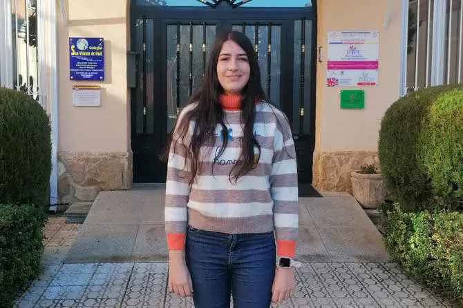 Naara Rodríguez del colegio San Vicente de Paúl de Benavente