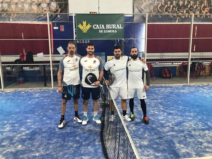 Viriato Padel Caja Rural de Zamora, Hugo Sánchez y Jorge Rubio