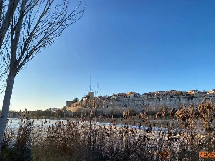 Día frío y soleado en Zamora