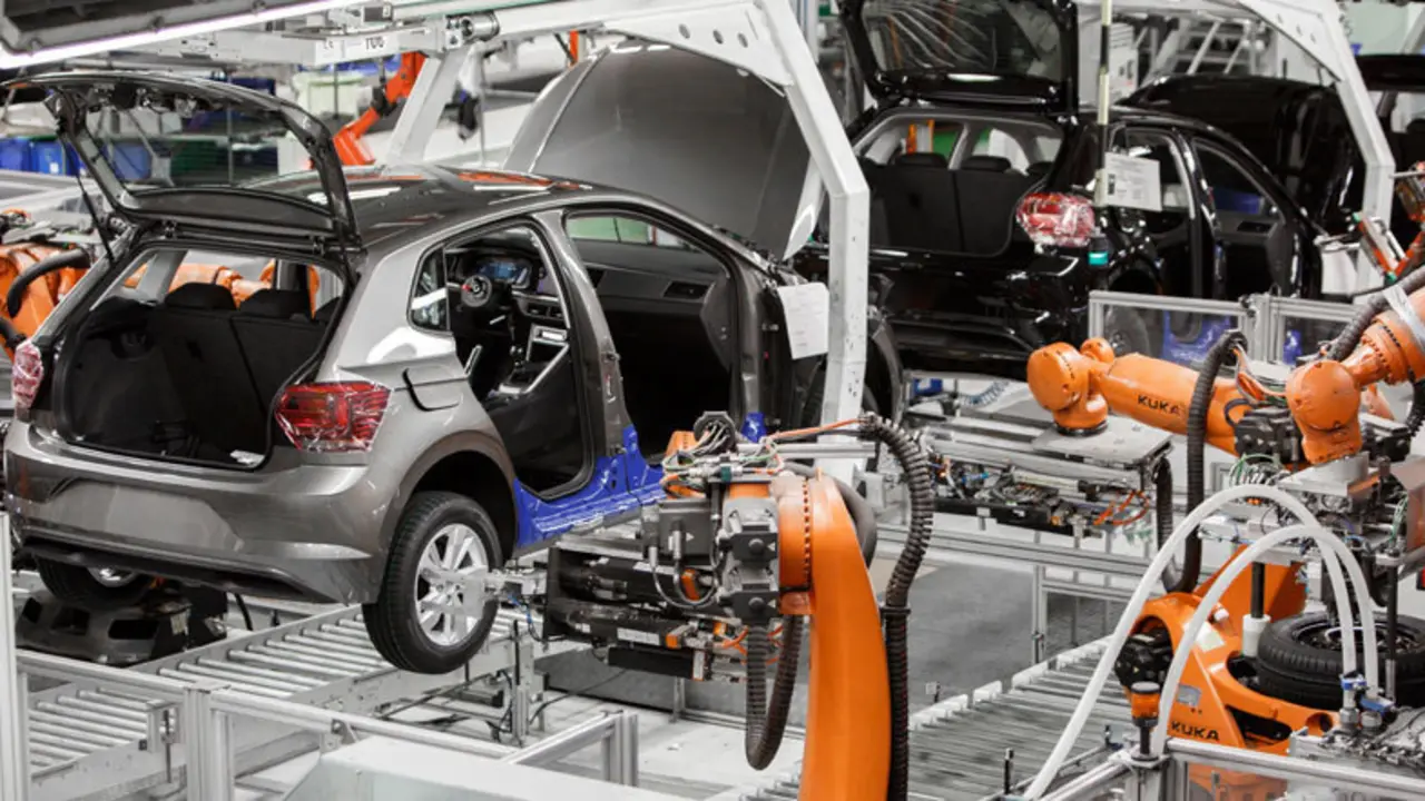 Industria automoci&oacute;n. Foto de archivo