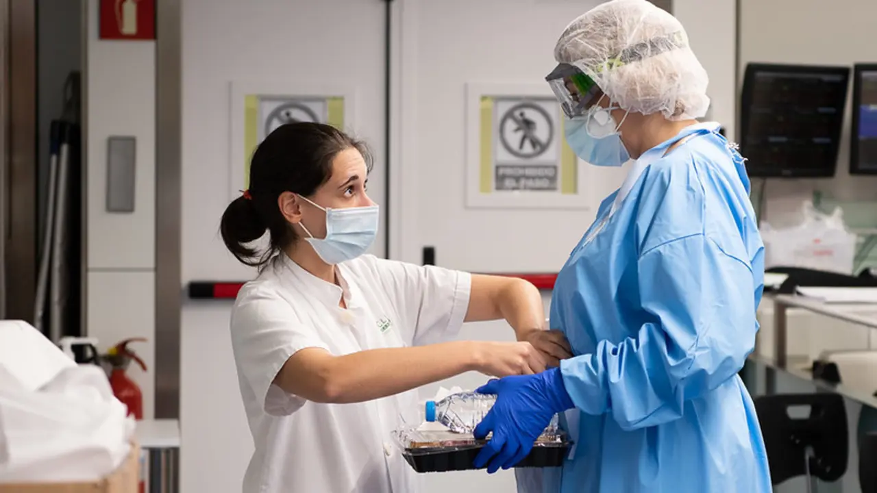 Sanitarios. Imagen de archivo