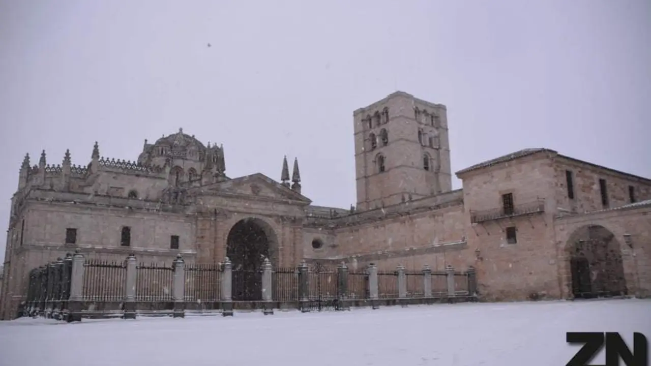 Nieve en Zamora con Filomena