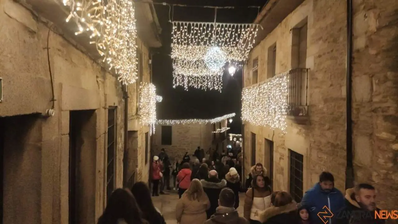 luces de Navidad en Puebla de Sanabria _22