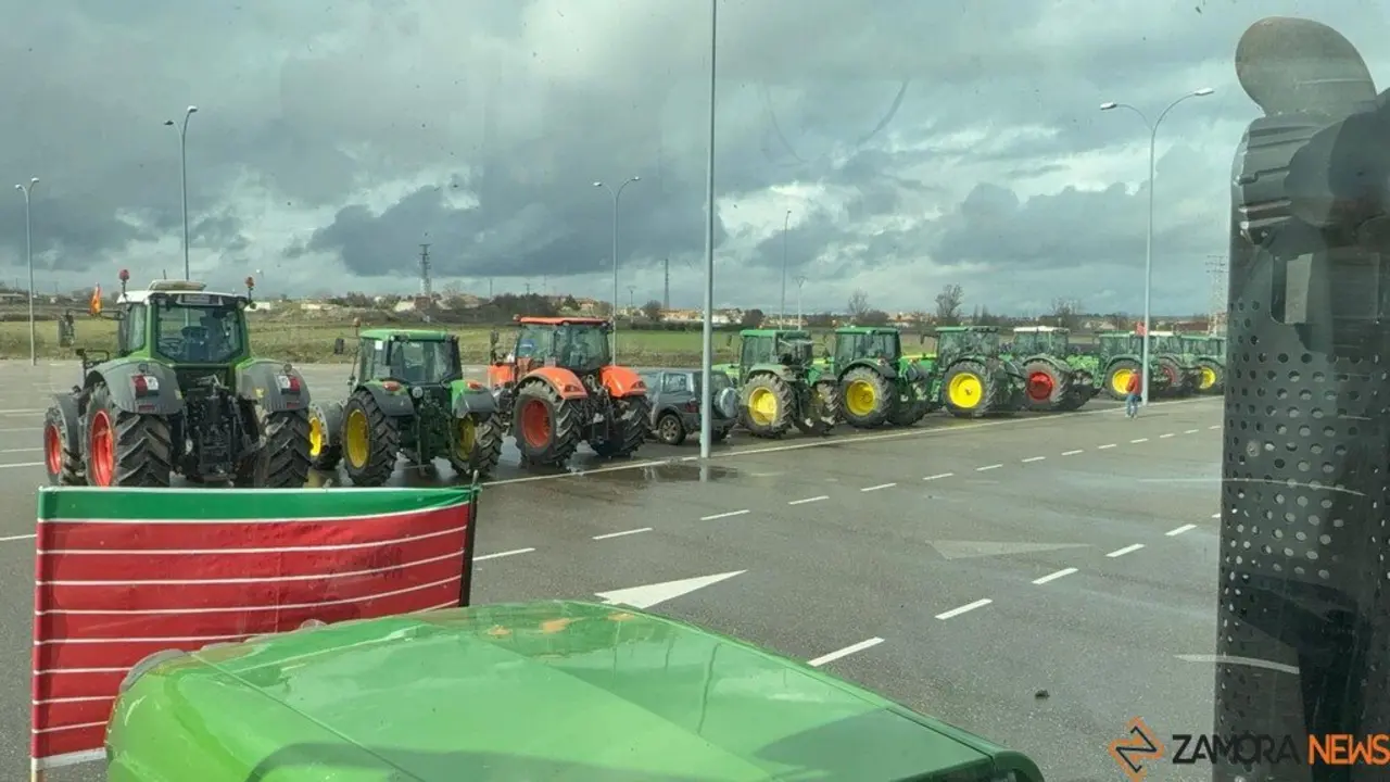 Tractorada en 2025. Foto de archivo