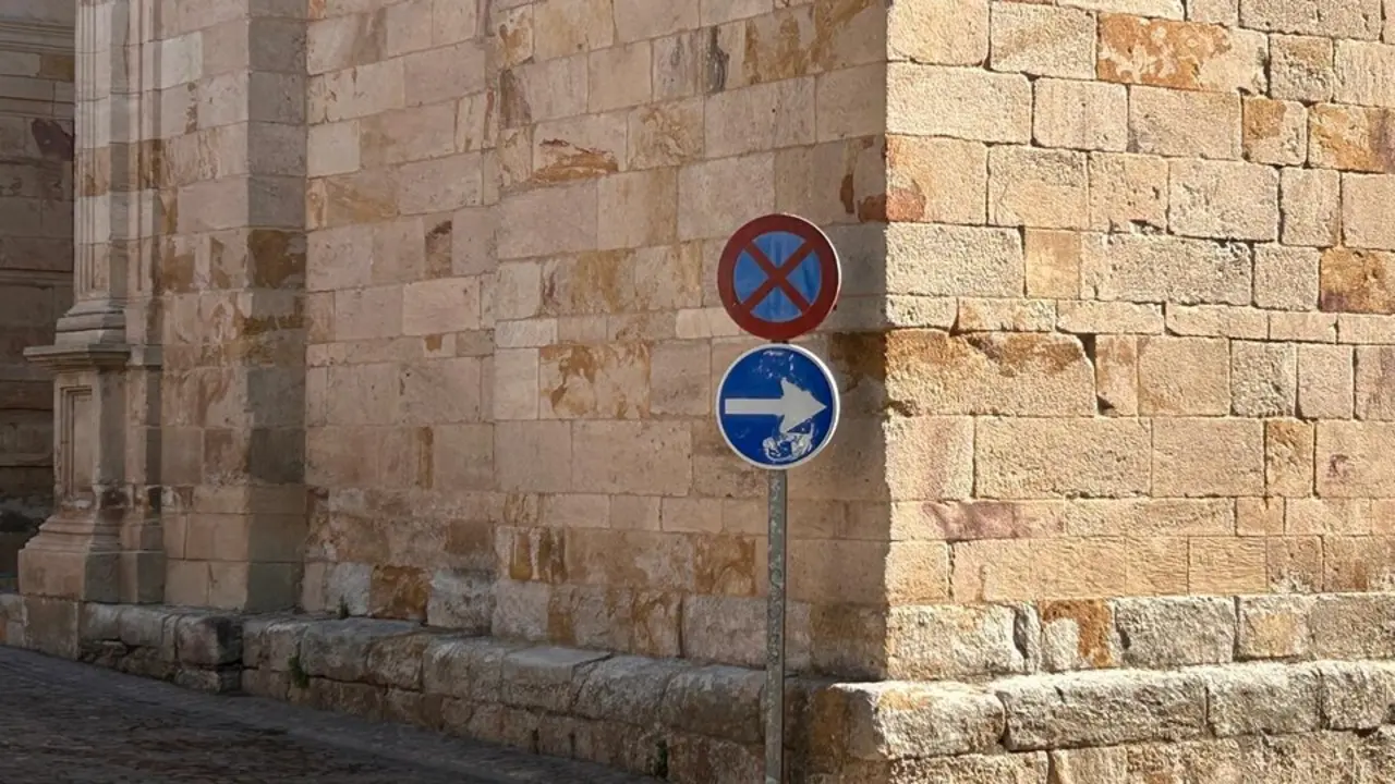 Se&ntilde;alizaci&oacute;n en el casco antiguo de Zamora