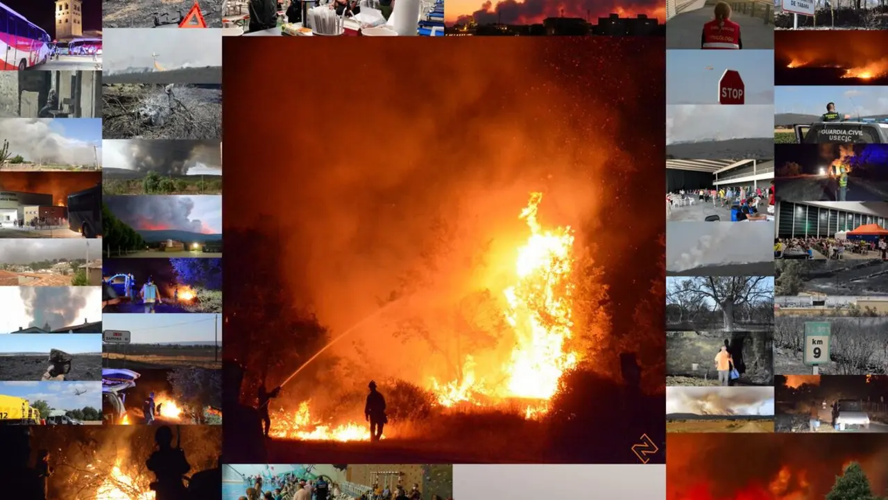 fuego collage CULEBRA 2022