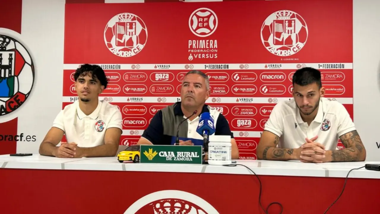 Zamora CF, Mario Garc&iacute;a y Mani Ayyoub