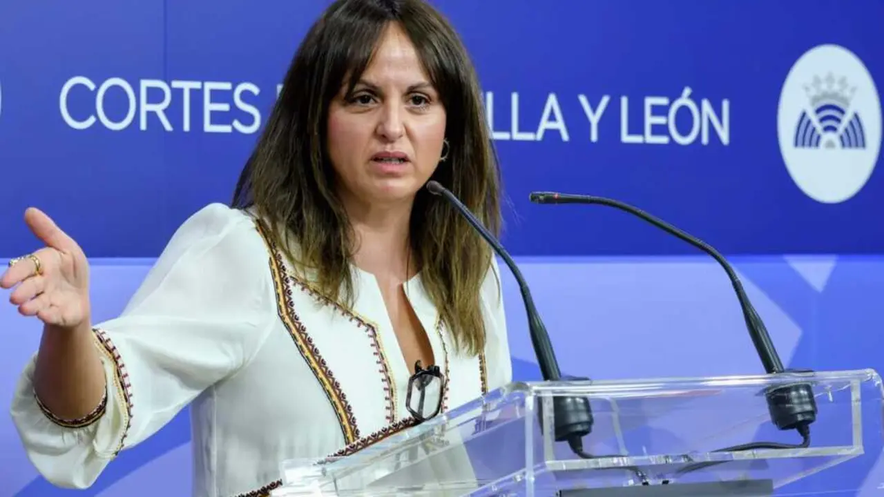 La portavoz socialista en las Cortes, Patricia G&oacute;mez