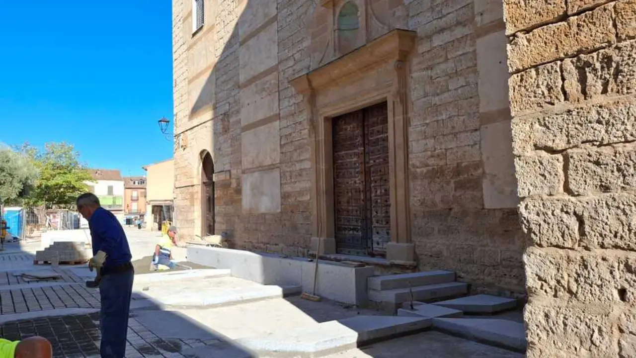 Primera fase de obras de la Plaza de Santa Marina ne Toro_2