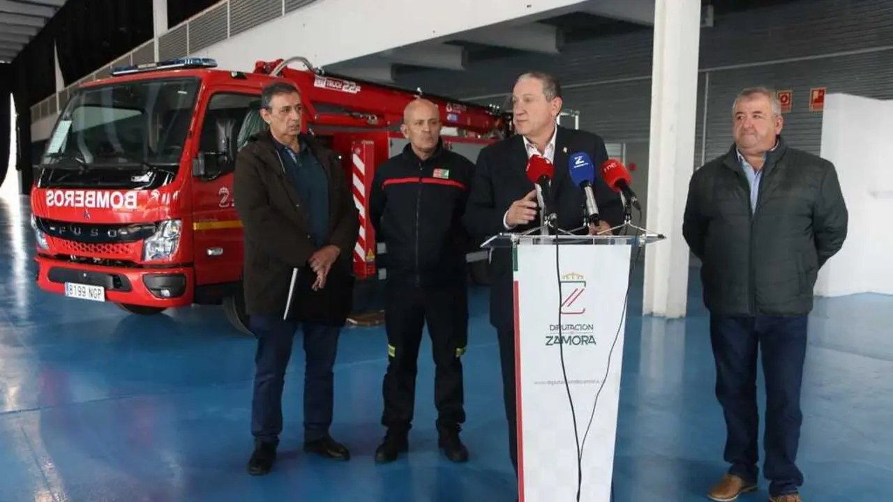 Nuevos vehículos servicio provincial de bomberos de Zamora _6