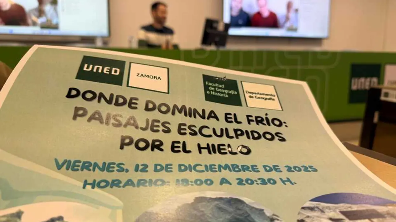 UNED Zamora curso Donde domina el fr&iacute;o paisajes esculpidos por el hielo