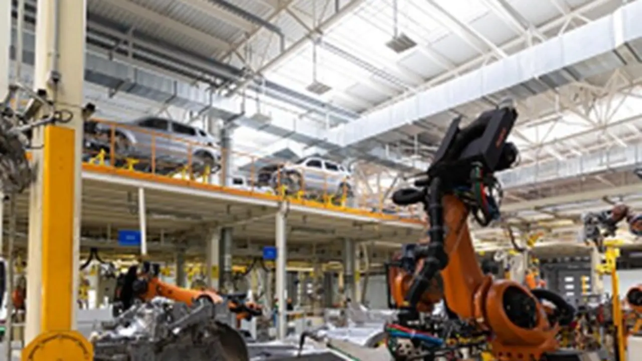 Interior planta industrial