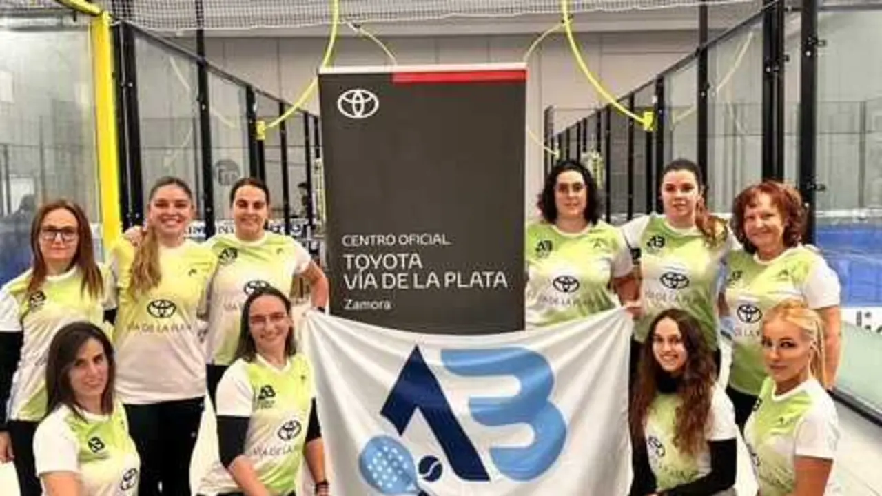 Equipo AB Club de P&aacute;del Toyota V&iacute;a de la Plata de SNP