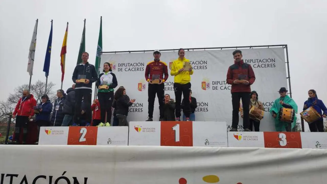 Podio Master en Caceres