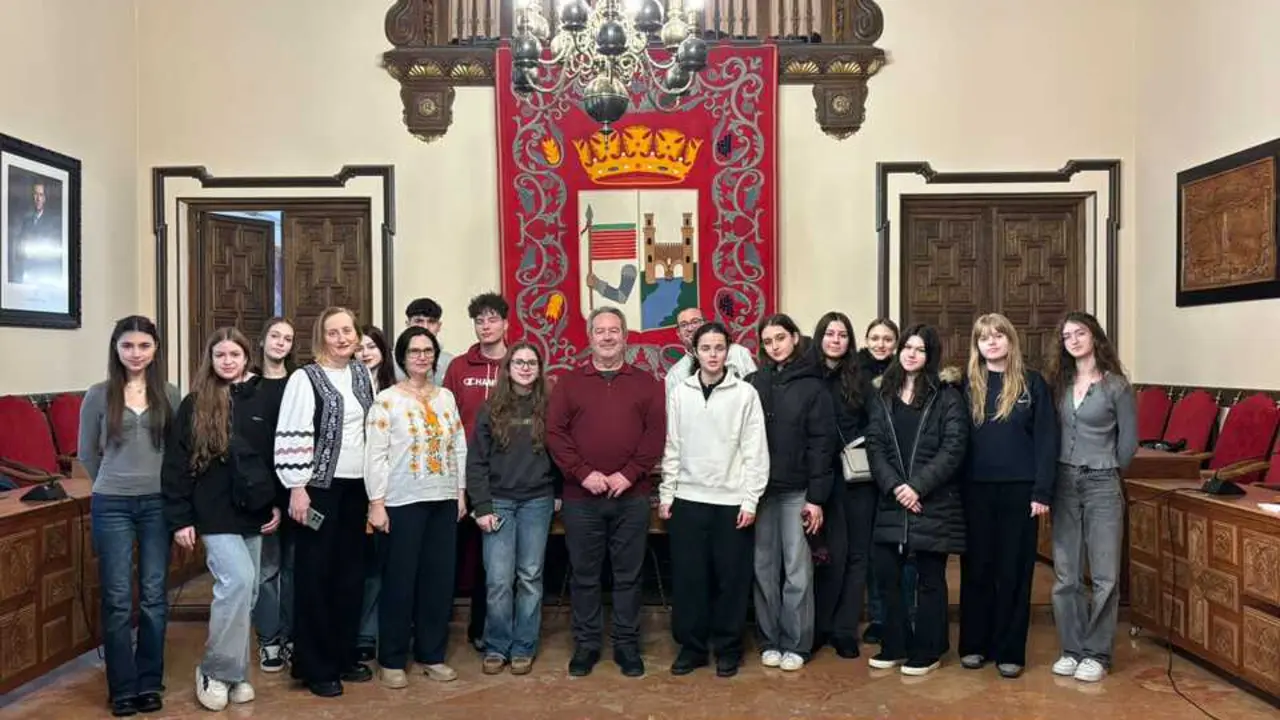 Escolares de Ruman&iacute;a visitan Zamora programa Erasmus+
