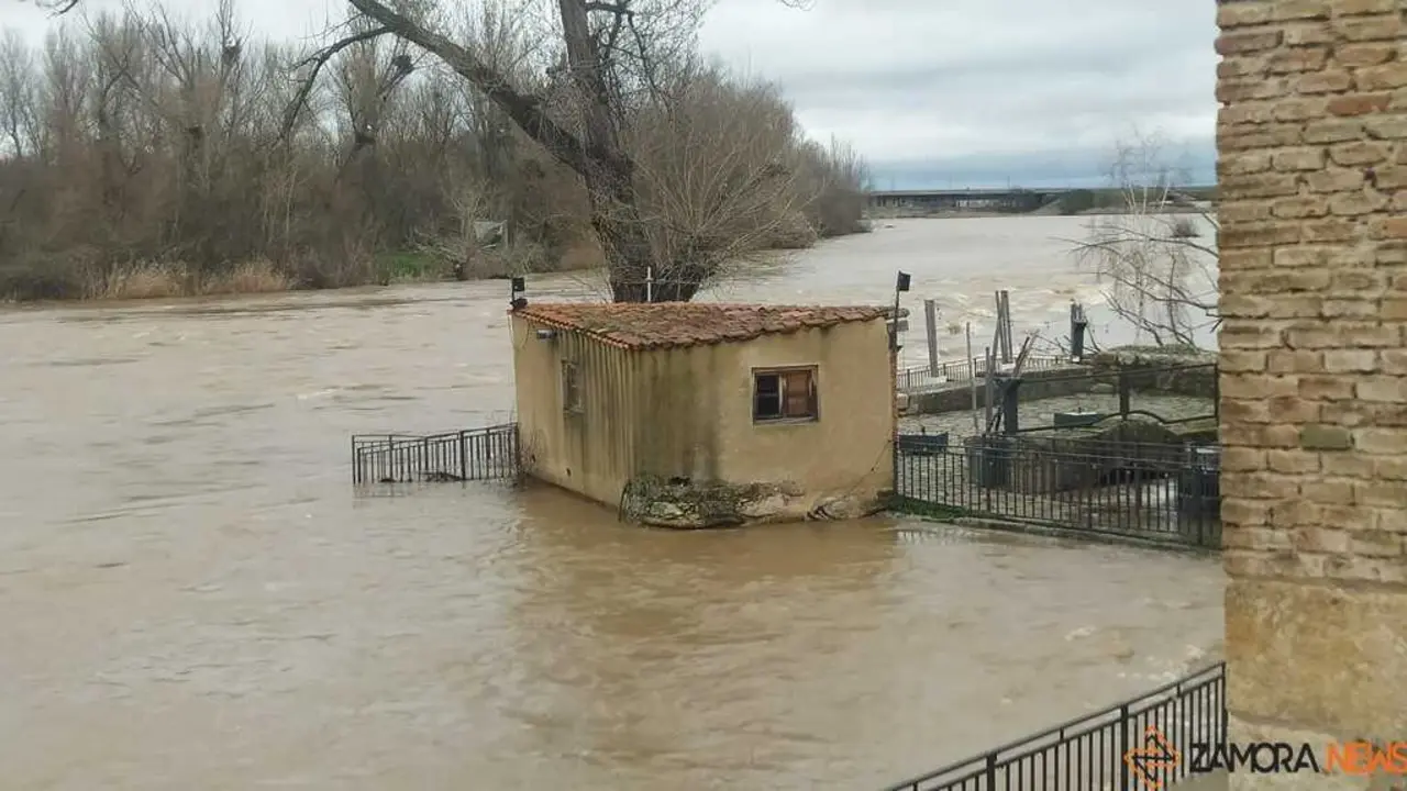 El r&iacute;o Duero a su paso por Zamora