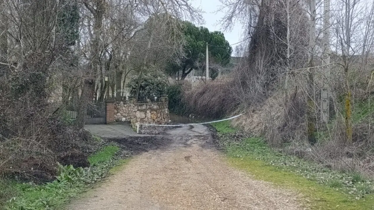 Acceso cortado por un vecino en Carrascal