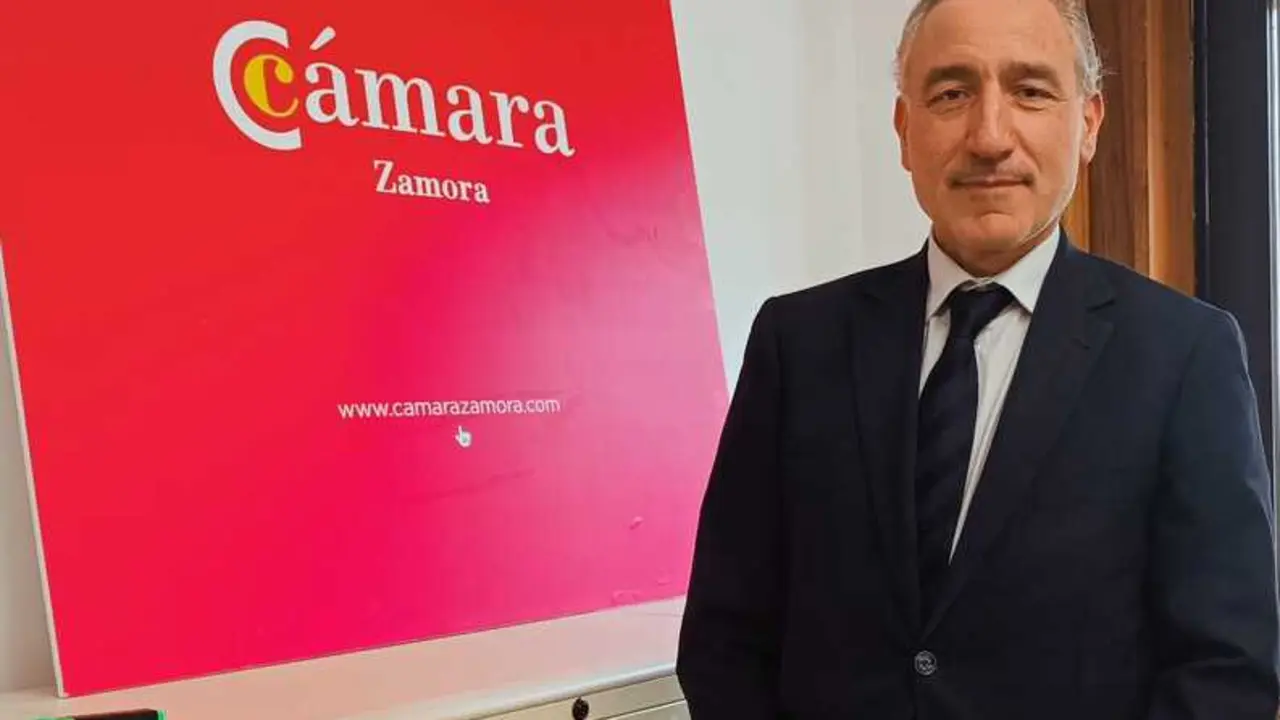 Carlos Prieto, departamento exterior de la C&aacute;mara de Comercio de Zamora