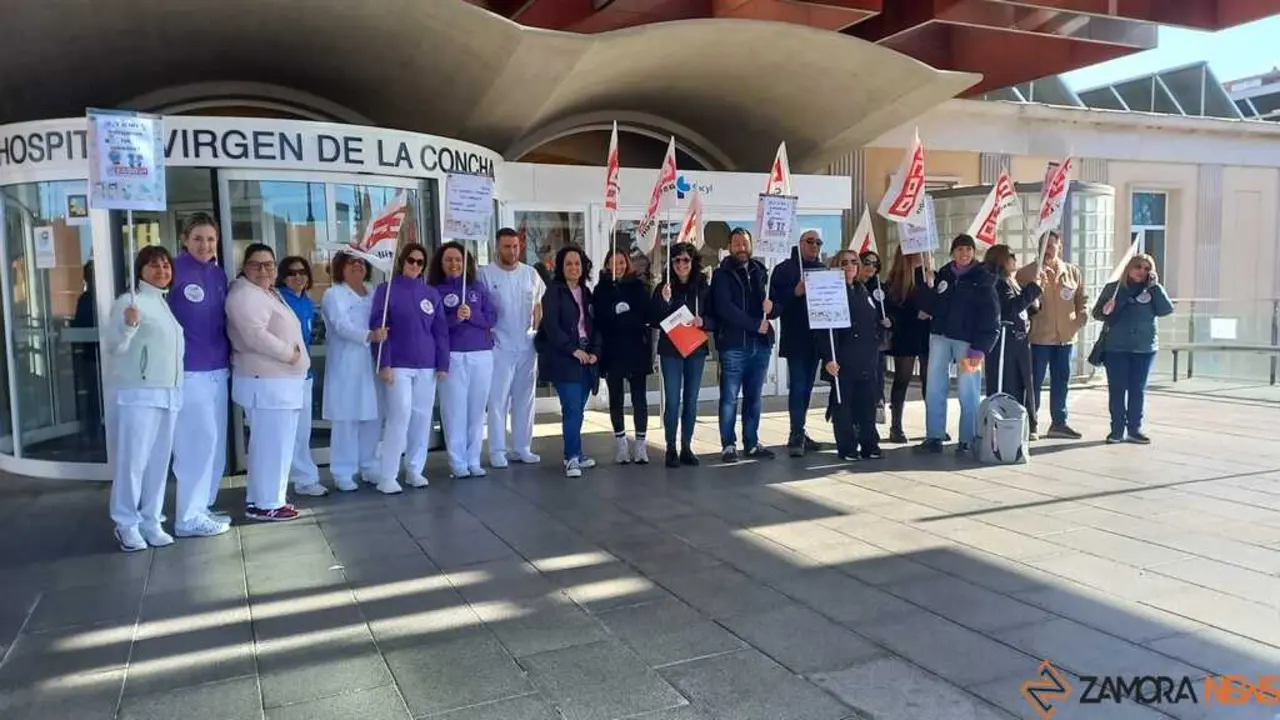 M&eacute;dicos de Zamora huelga 
