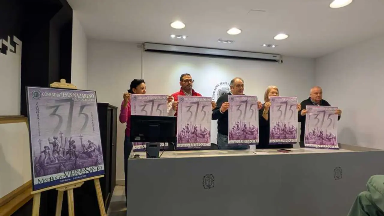 Presentaci&oacute;n cartel de Jes&uacute;s Nazareno