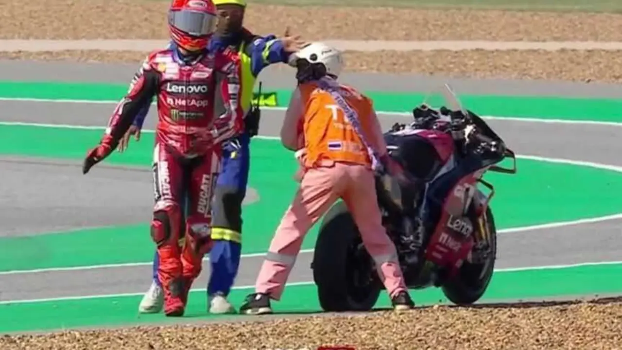 Pinchazo de Marc M&aacute;rquez Tailandia GP