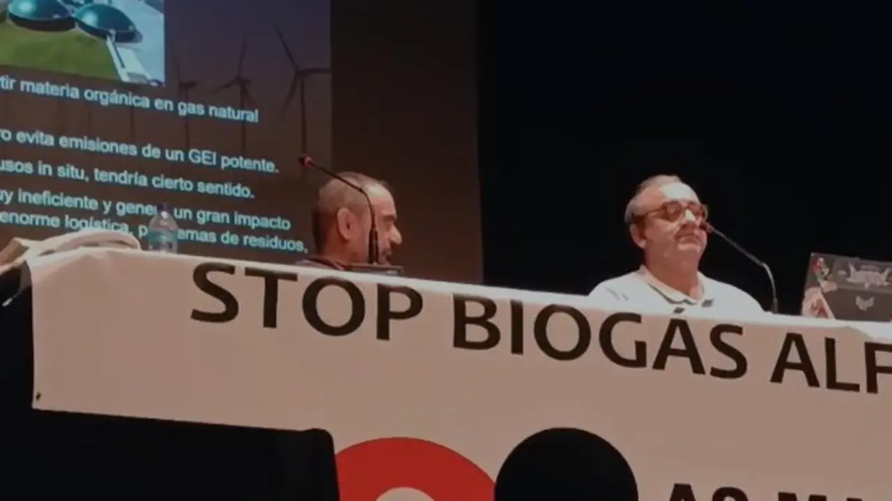 Antonio Turiel durante su conferencia