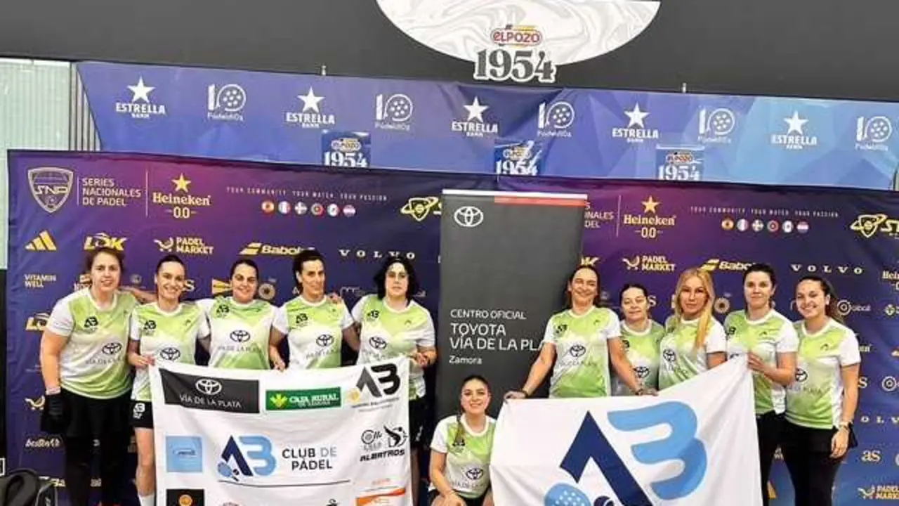 Equipo AB Club de P&aacute;del Toyota V&iacute;a de la Plata de SNP