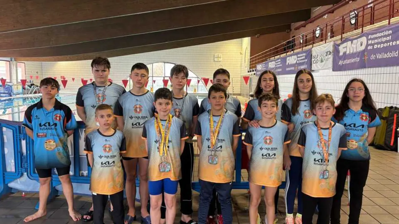 Equipo alev&iacute;n, infantil y cadete