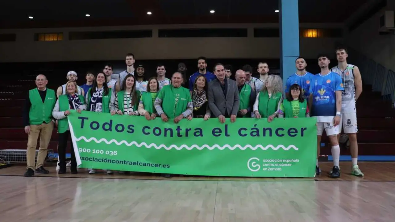 CB Zamora colabora con la AECC - imagen redes sociales