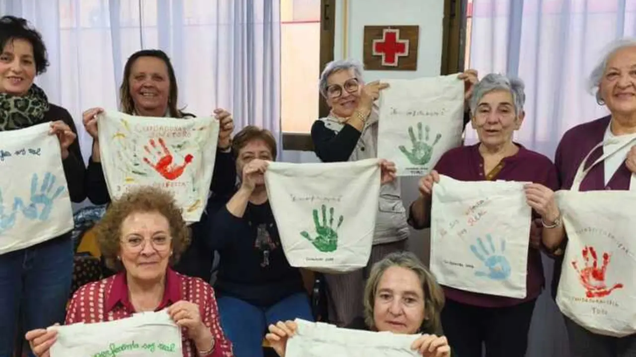 Taller Creatico cuidadoras Toro - imagen Cruz Roja redes