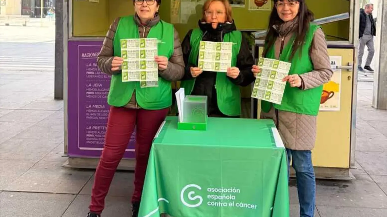 Asociaci&oacute;n Espa&ntilde;ola contra el c&aacute;ncer caseta Santa Clara- imagen redes AECC