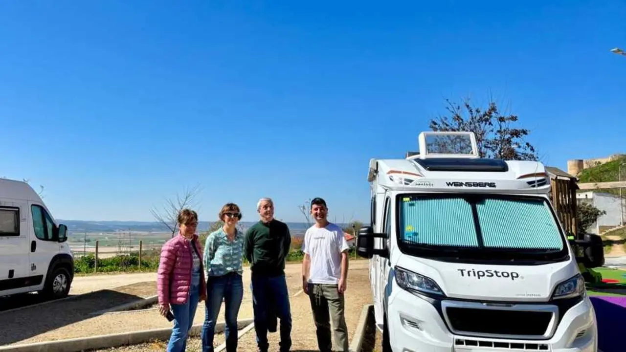 Presentaci&oacute;n zona autocaravanas en Toro