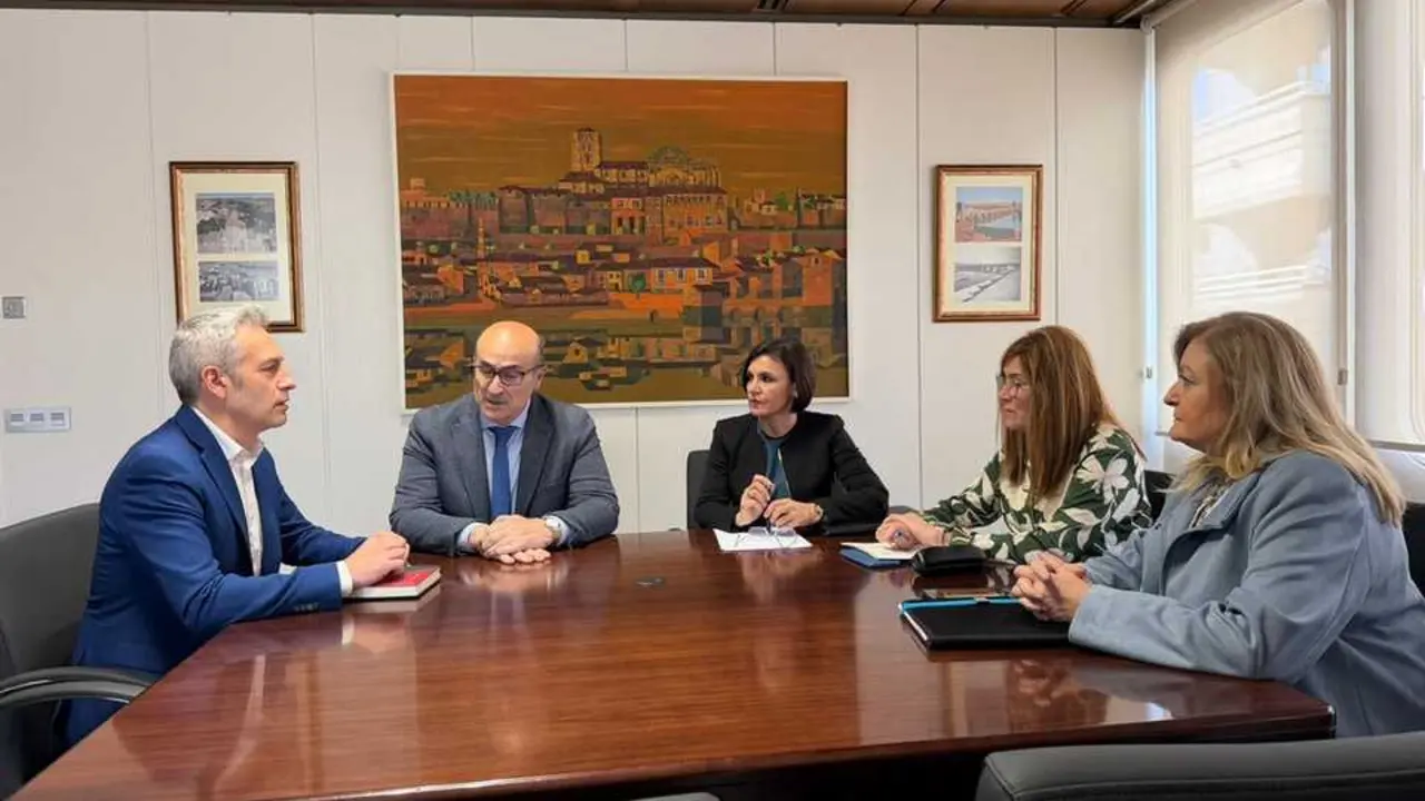 Fernando Prada y Carlos Rodr&iacute;guez Reuni&oacute;n 