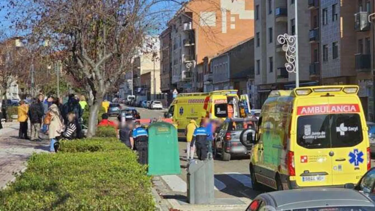 accidente Benavente. Imagen interbenavente de archivo