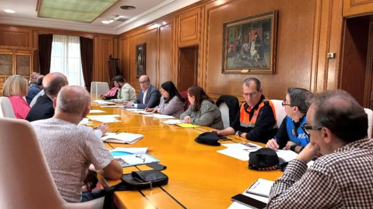 Dispositivo conjunto en Zamora para garantizar un eclipse seguro