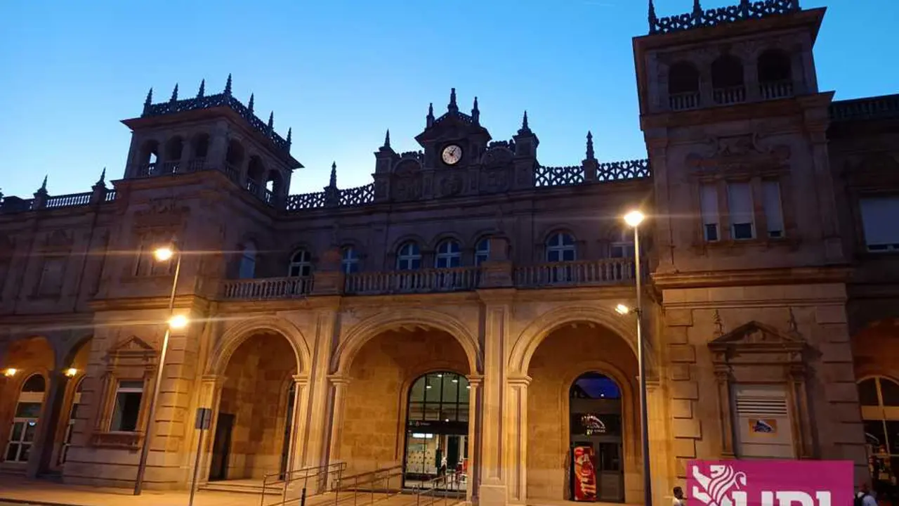 estaci&oacute;n de tren Zamora. IMAGEN UPL