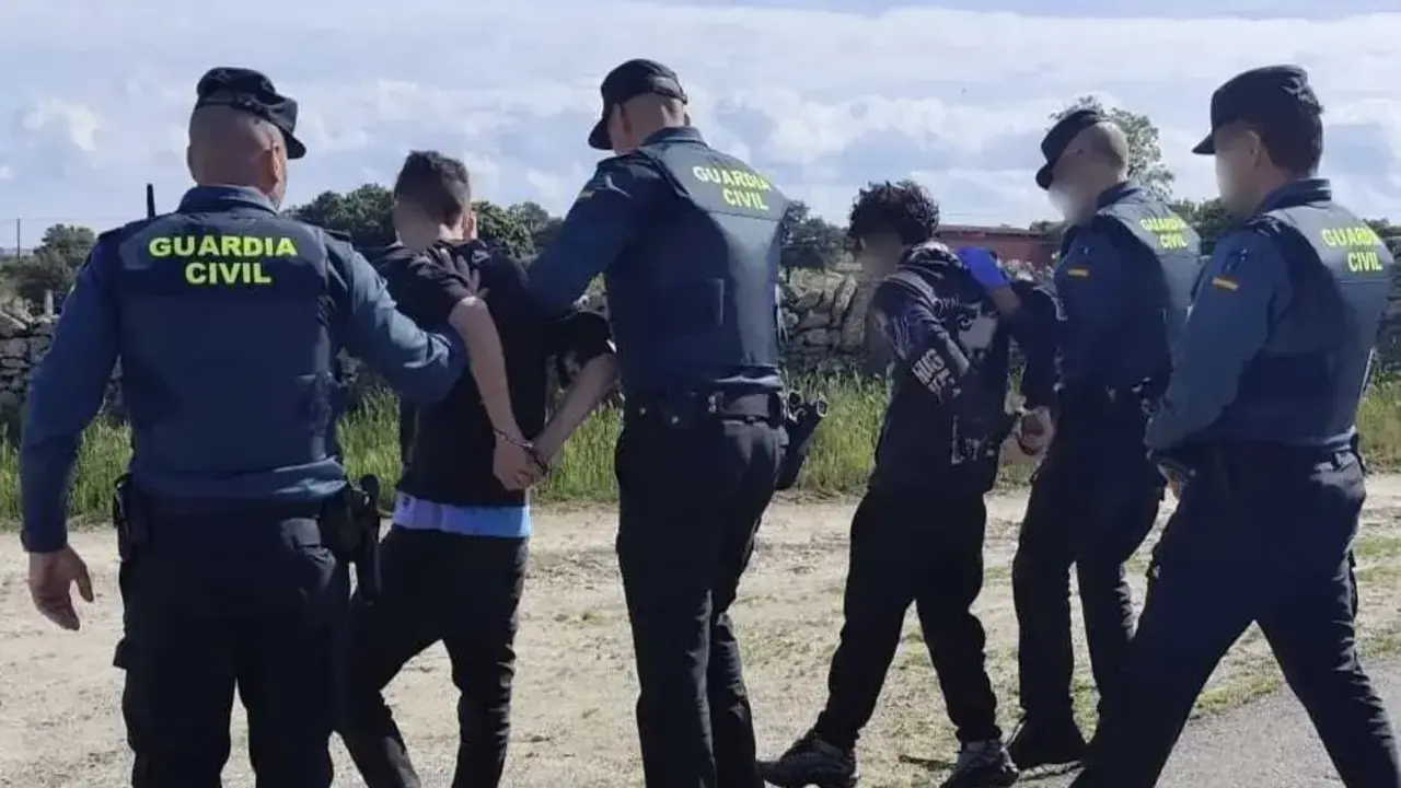Dos detenidos en Almeida de Sayago