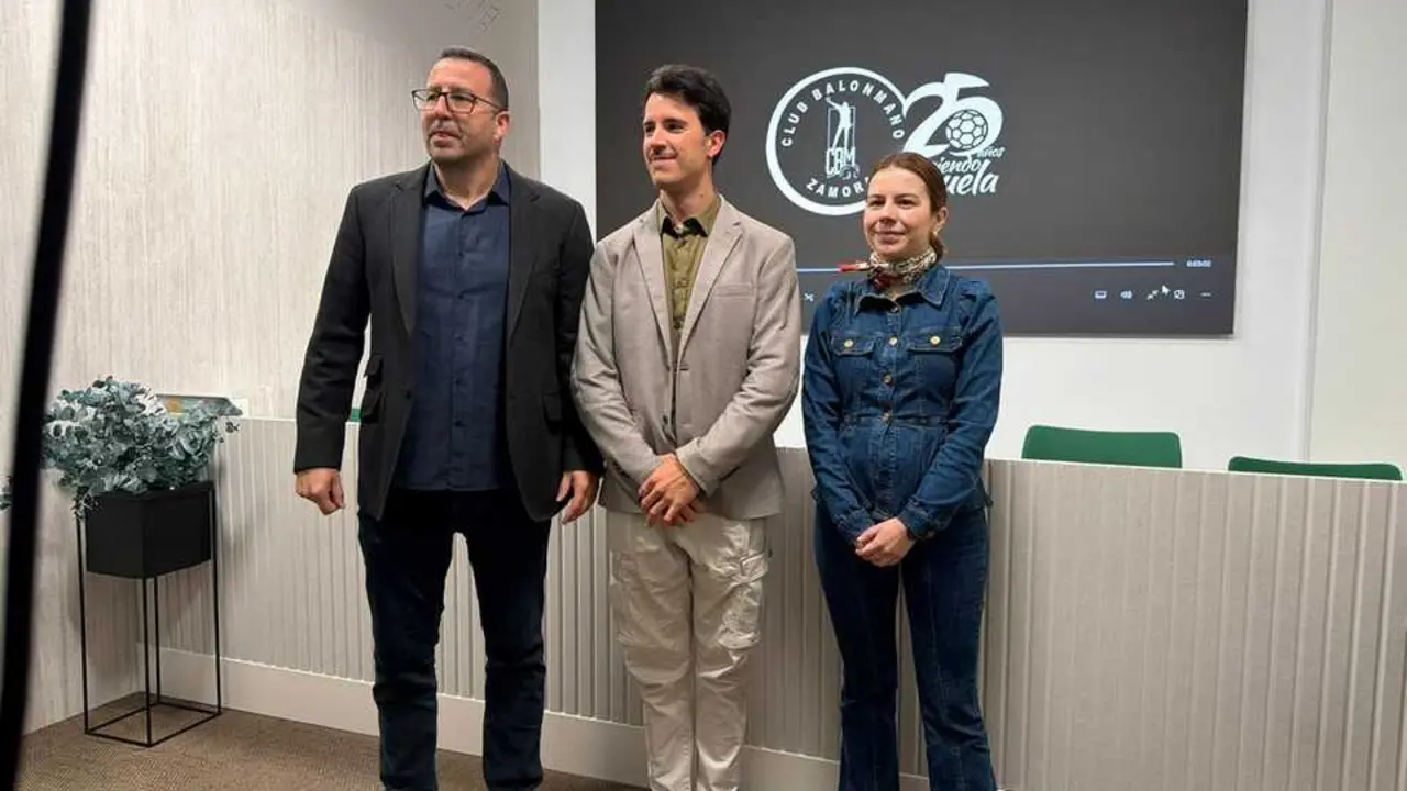 presentaci&oacute;n nuevo himno del Balonmano Zamora