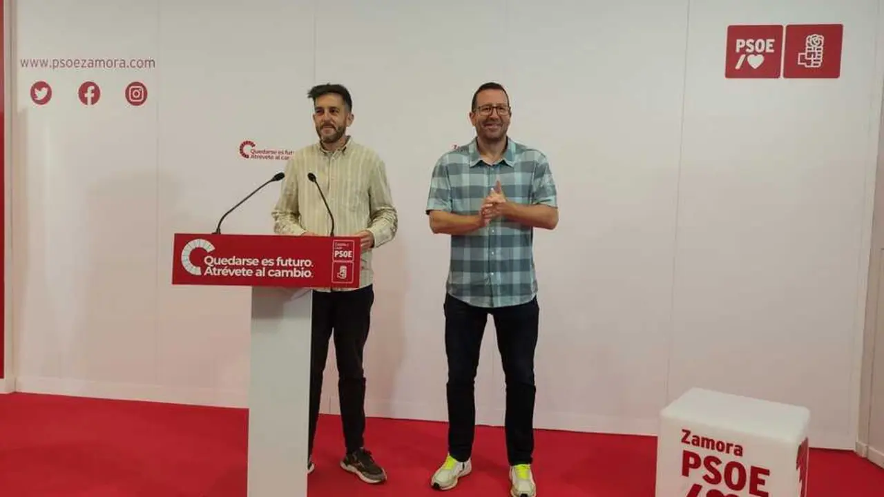 I&ntilde;aki G&oacute;mez y Javier Garc&iacute;a PSOE