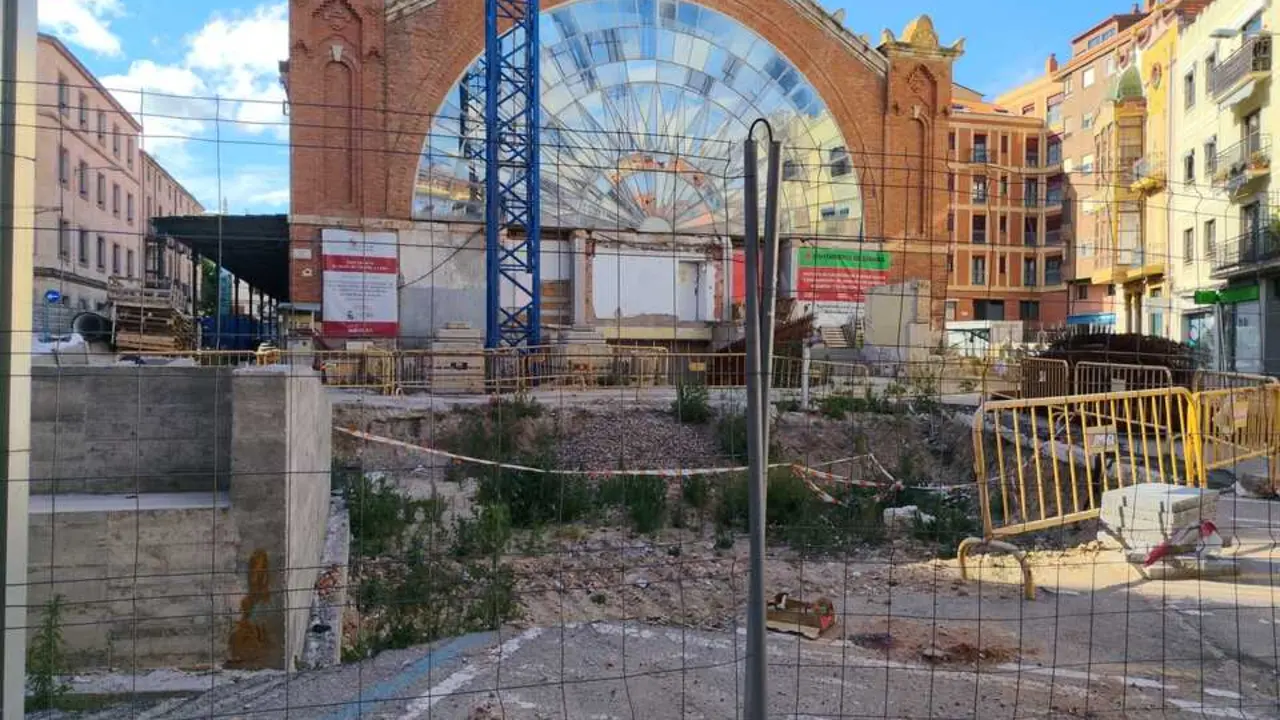 Mercado de Abastos en obras