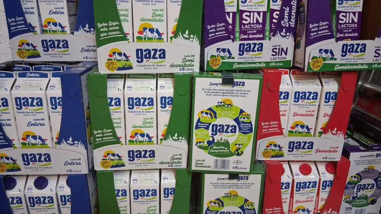Cartones de Leche Gaza