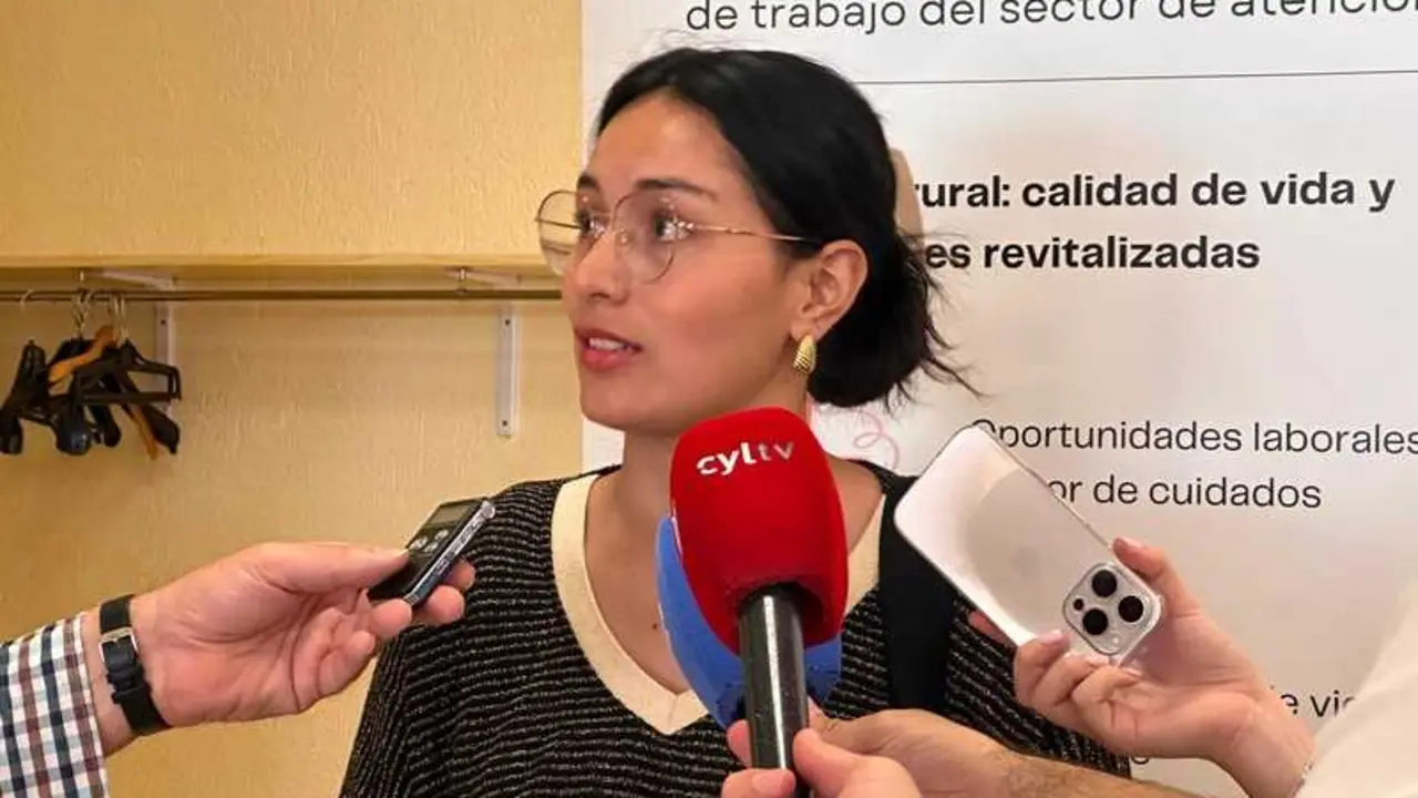 Claudia Milena, repobladora en Fermoselle 