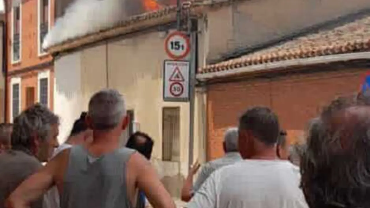 incendio Moraleja del vino
