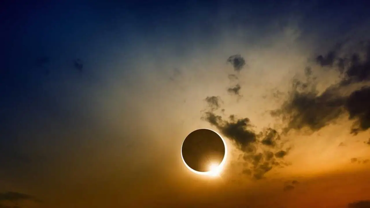 Imagen de archivo de un eclipse