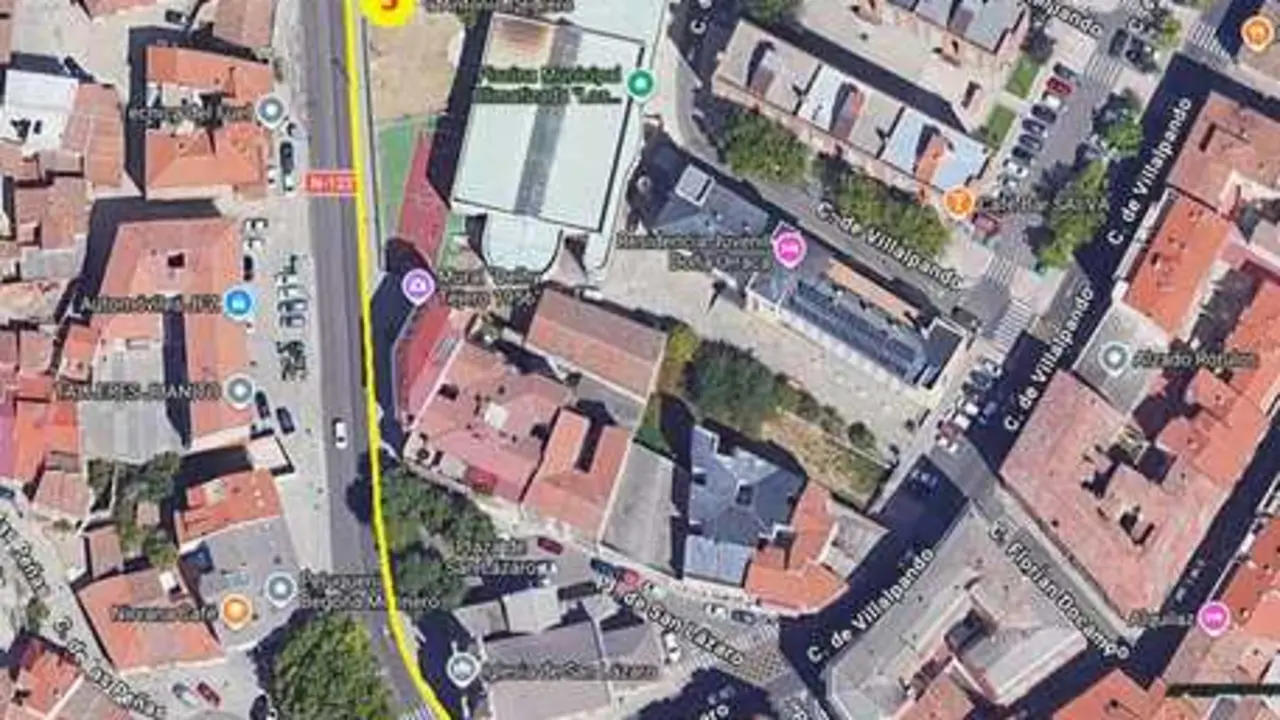 Plano con la ubicaci&oacute;n de las se&ntilde;ales que faltan