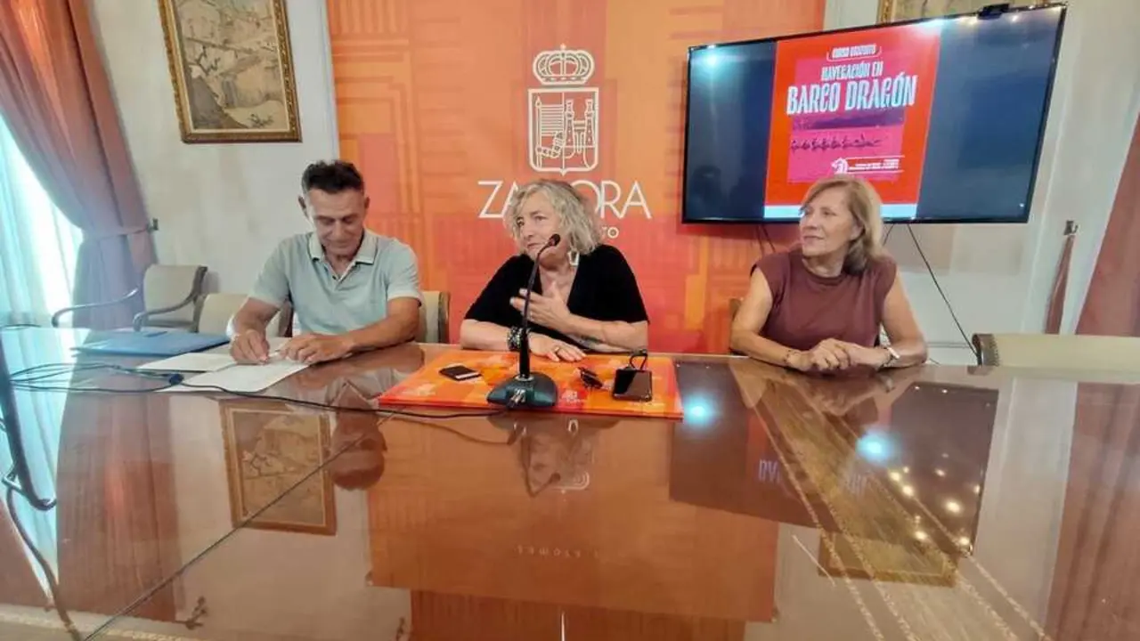 Presentaci&oacute;n Barco Drag&oacute;n 